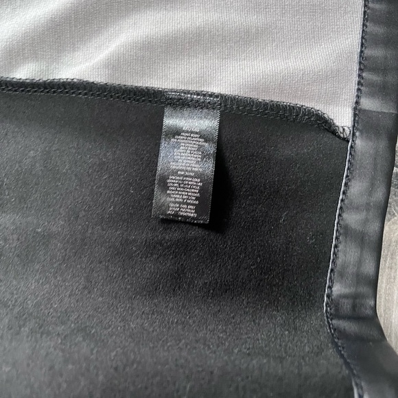 Moda women’s light gray vegan inspired leather sleeveless vest jacket XXL - Picture 3 of 6